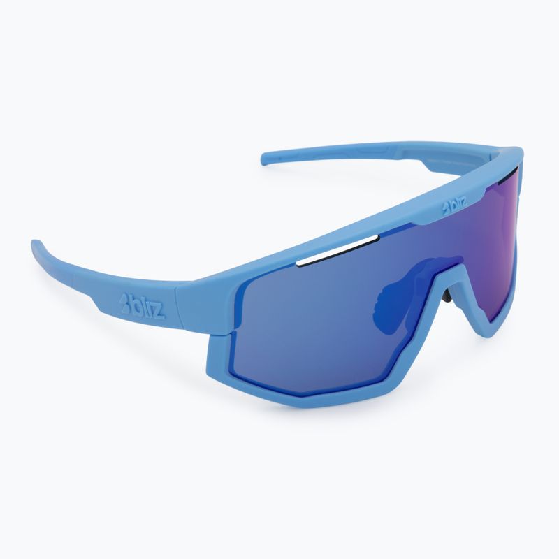 Bliz Vision matte blau/grau blau verspiegelte Sonnenbrille 2