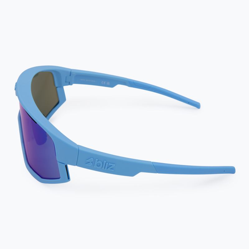 Bliz Vision matte blau/grau blau verspiegelte Sonnenbrille 5