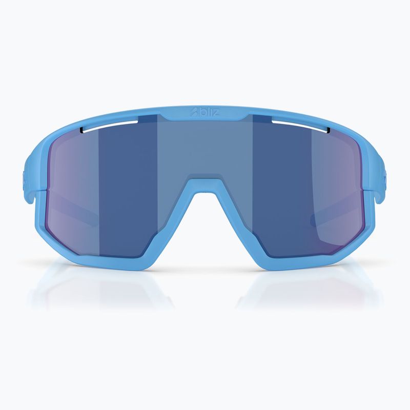 Bliz Vision matte blau/grau blau verspiegelte Sonnenbrille 2