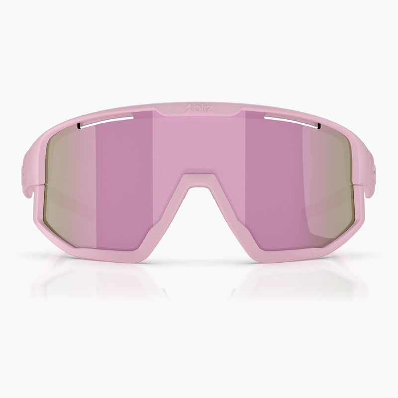 Bliz Vision matte Puder-Sonnenbrille rosa/braun rosé multi 2