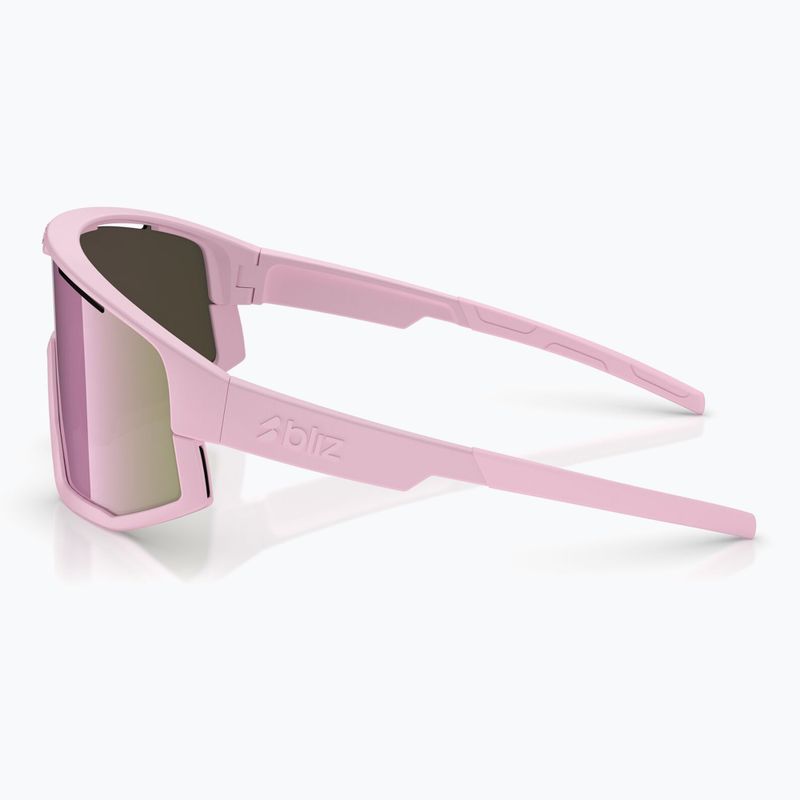 Bliz Vision matte Puder-Sonnenbrille rosa/braun rosé multi 4