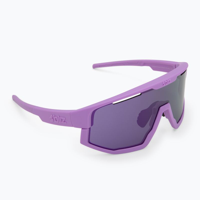 Bliz Vision matte lila/graue lila Spiegel Sonnenbrille 2
