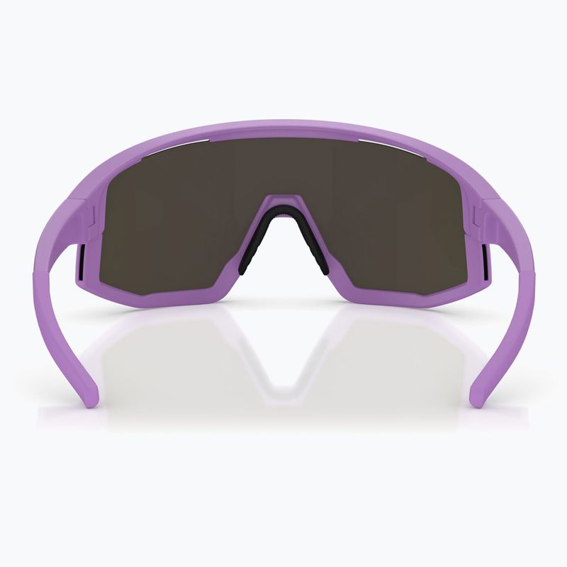 Bliz Vision matte lila/graue lila Spiegel Sonnenbrille 3