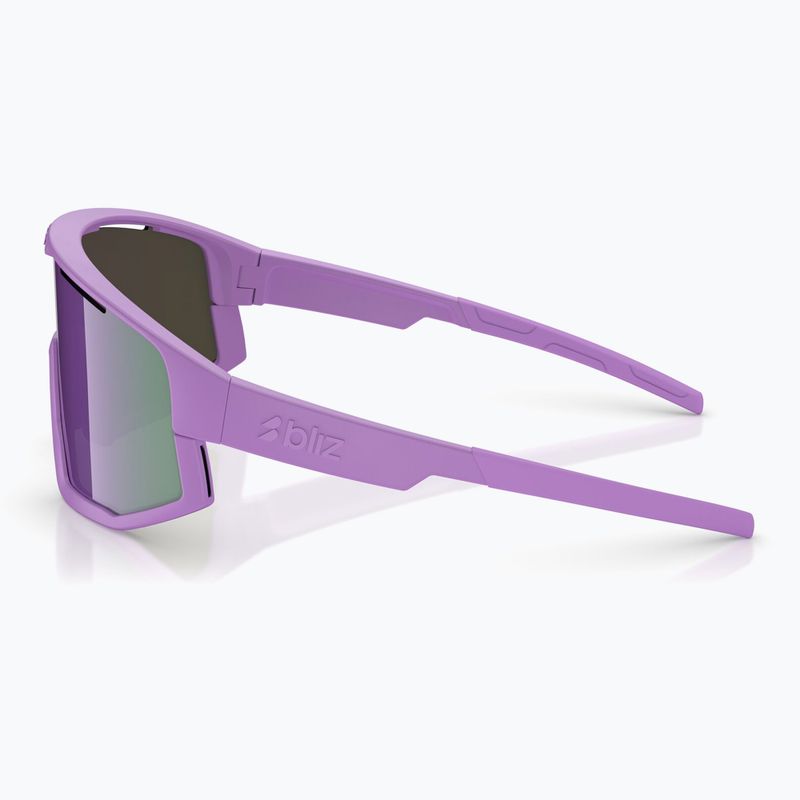 Bliz Vision matte lila/graue lila Spiegel Sonnenbrille 4