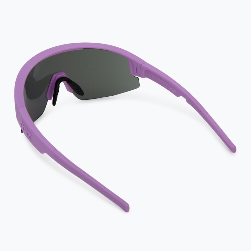 Bliz Matrix matte lila/grau lila Spiegel Sonnenbrille 2