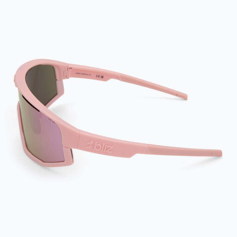 Bliz Fusion mattes Puder rosa/braun rosé multi Sonnenbrille 5