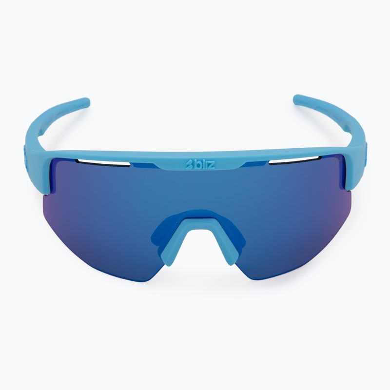 Bliz Matrix Kleine matte blau/graue blaue Spiegel-Sonnenbrille 3