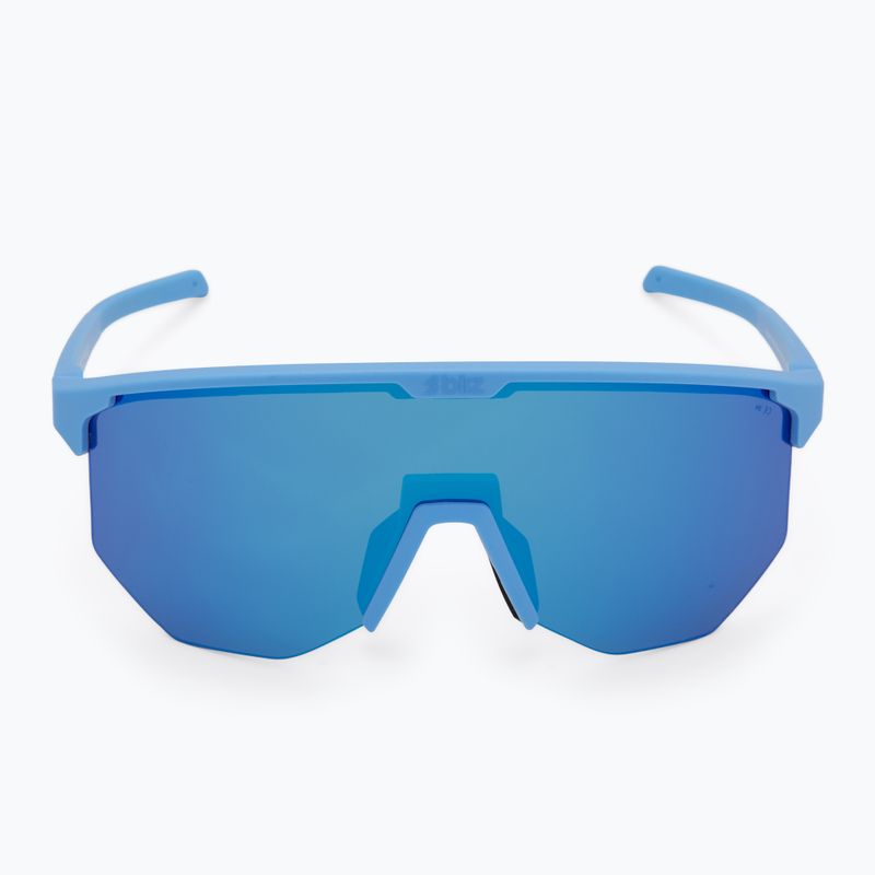 Bliz Hero matte blau/graue Sonnenbrille mit blauem Spiegel 3