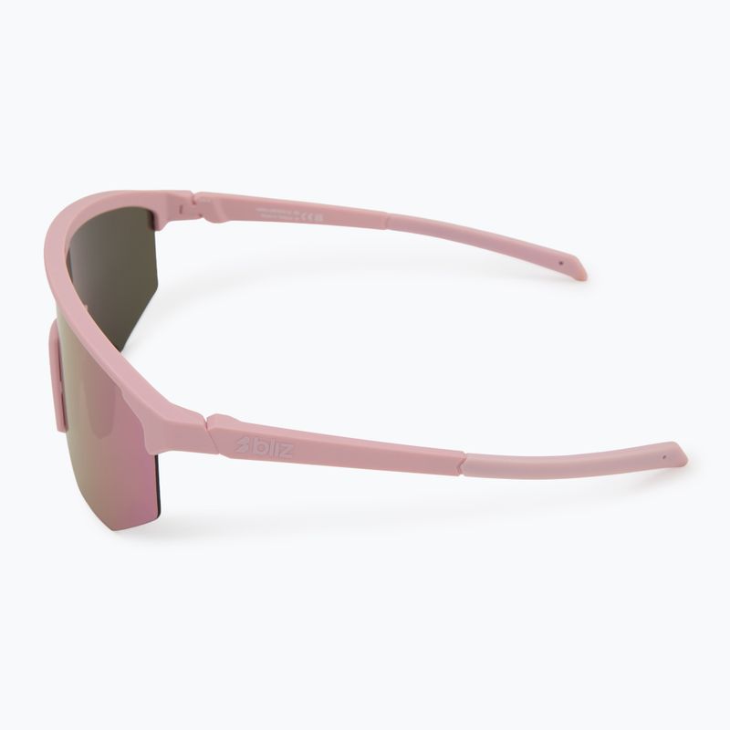 Bliz Hero matte Puder rosa/braun rosé multi Sonnenbrille 4