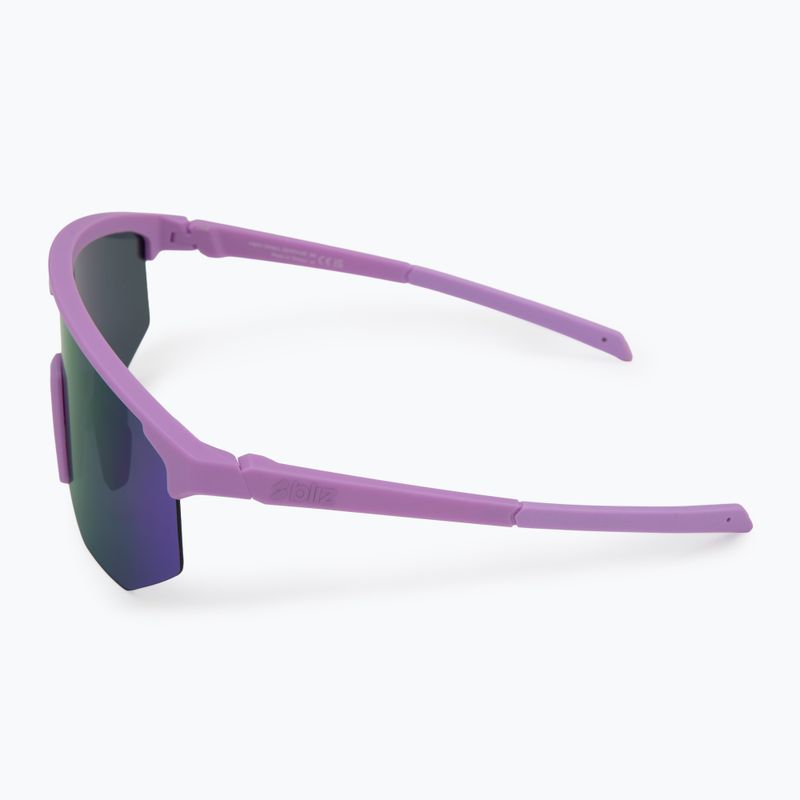Bliz Hero Small matte lila/grau lila Spiegel Sonnenbrille 4