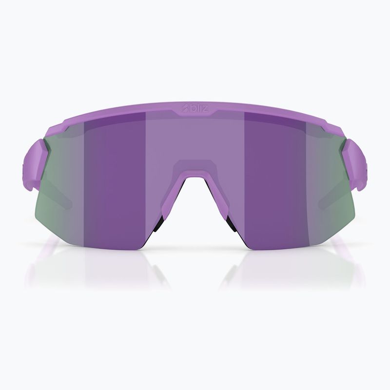 Bliz Breeze Kleine matte lila/graue lila Spiegel/rosa Sonnenbrille 2