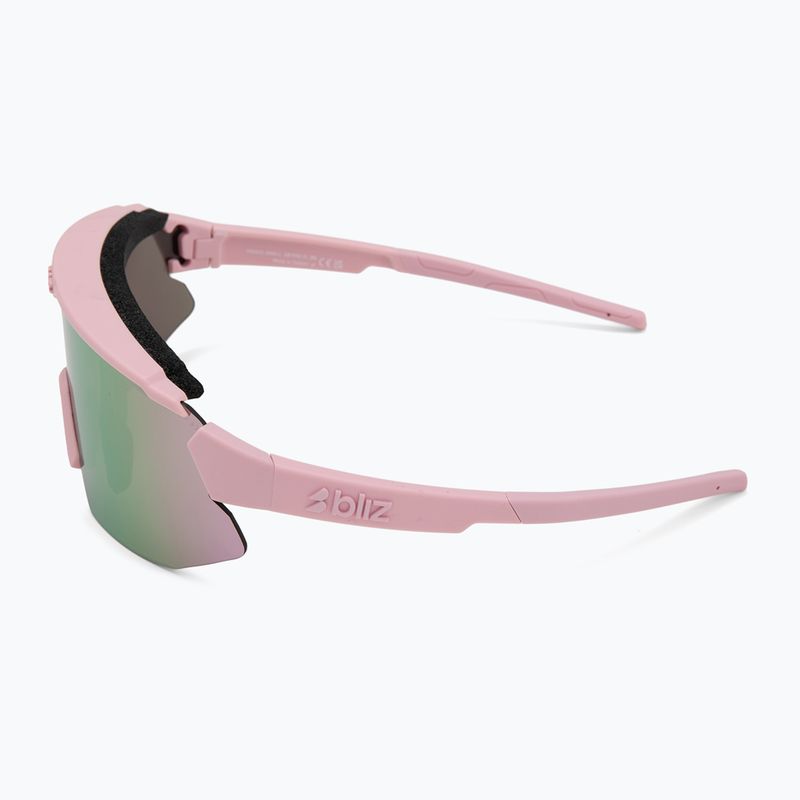 Bliz Breeze Kleine matte Puder-Sonnenbrille rosa/braun rosé multi/pink 5