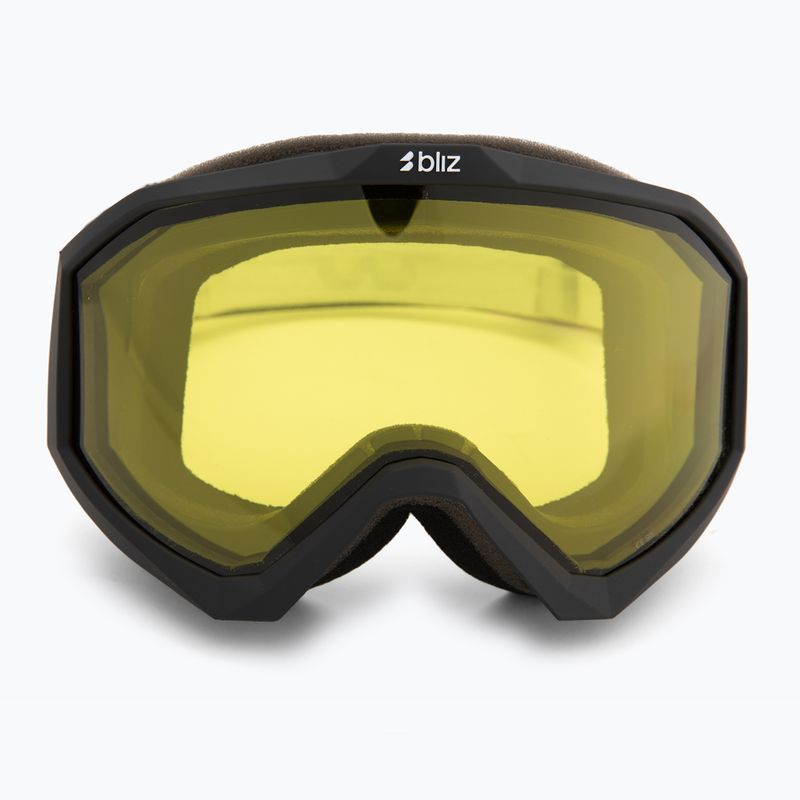 Skibrille Bliz Liner matte black/yellow 2