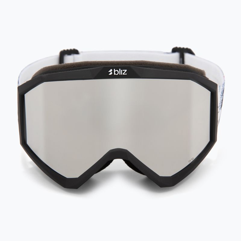 Kinderskibrille Bliz Liner Jr matte black/brown/silver mirror 2