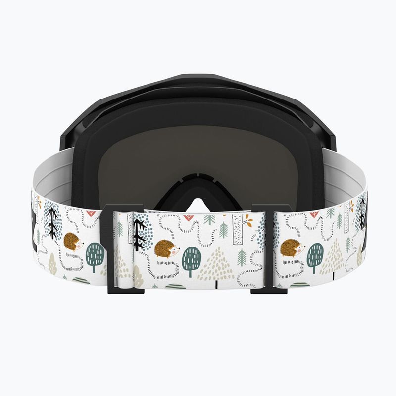 Kinderskibrille Bliz Liner Jr matte black/brown/silver mirror 7