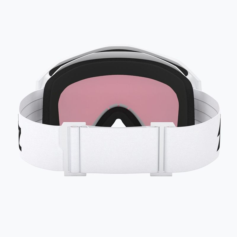 Kinderskibrille Bliz Liner Jr matte white/pink 7