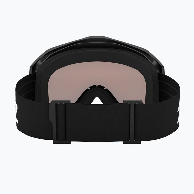 Kinder-Skibrille Bliz Liner Jr matte black/orange 7