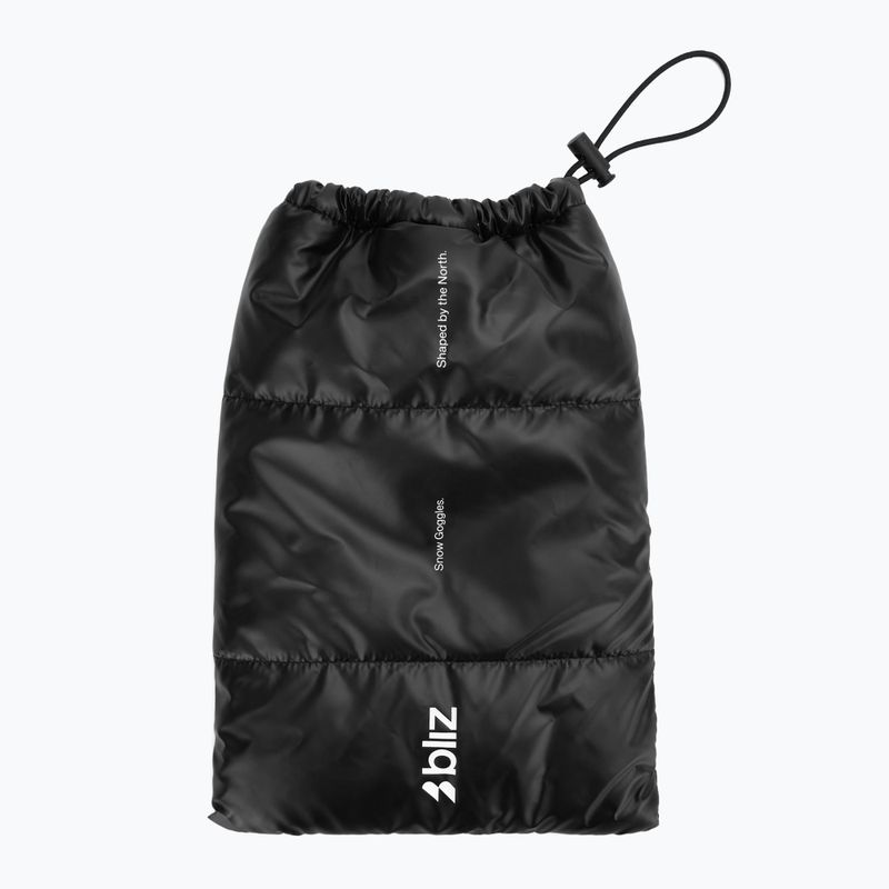 Skibrille Bliz Flow matte white/smoke/pink 5