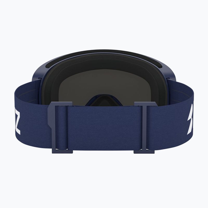 Skibrille Bliz Flow matte blue/brown/blue multi 3