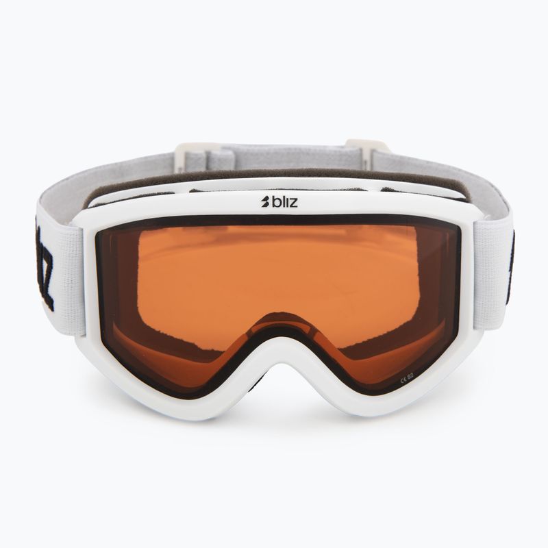 Skibrille Kinder Bliz Pixie Jr matte white/orange 2
