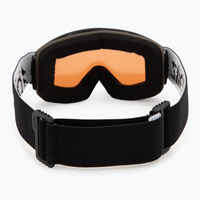 Skibrille Kinder Bliz Pixie Jr matte black/orange 3