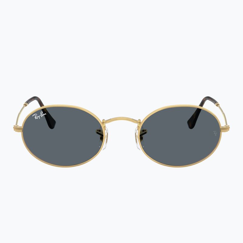 Sonnenbrille Ray-Ban Oval arista gold/blue 2