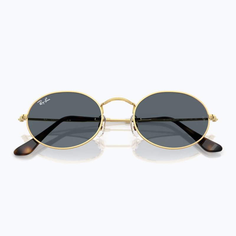 Sonnenbrille Ray-Ban Oval arista gold/blue 3