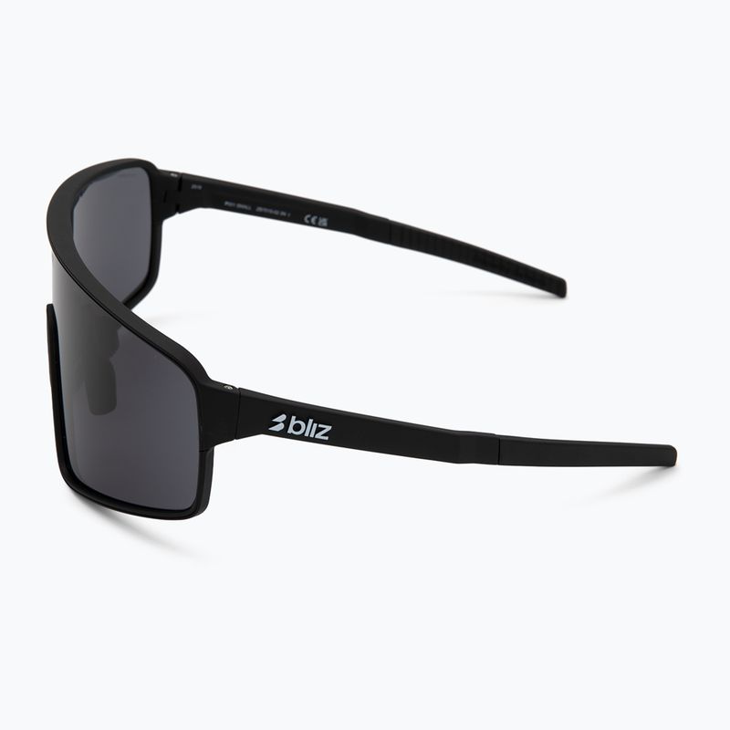 Bliz P001S mattschwarze/rauchfarbene Sonnenbrille 4