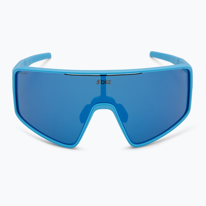 Bliz P001S matte blau/graue Sonnenbrille mit blauem Spiegel 3