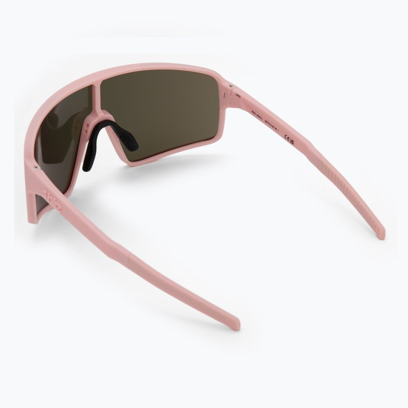 Bliz P001S matte Puderrosa/Braun-Rosé-Multi-Sonnenbrille 2