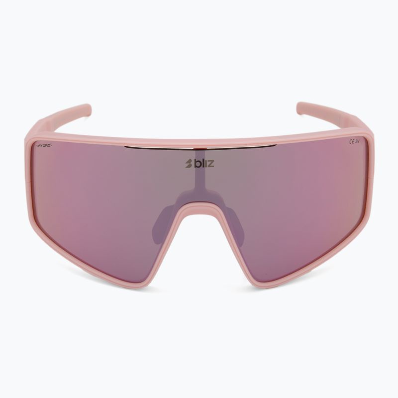 Bliz P001S matte Puderrosa/Braun-Rosé-Multi-Sonnenbrille 3
