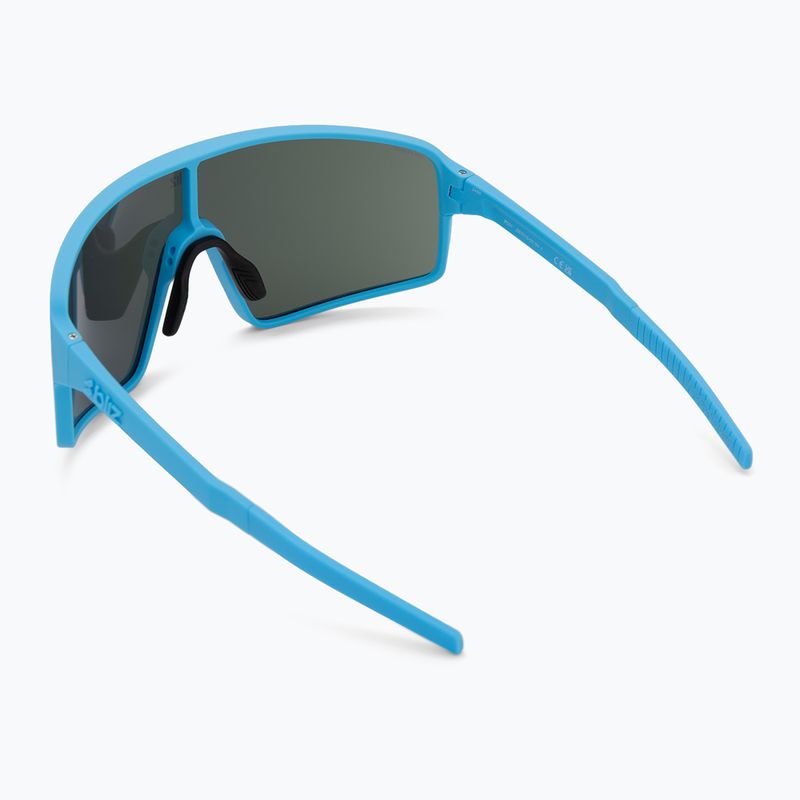 Bliz P001 matt blau/grau blau verspiegelte Sonnenbrille 2