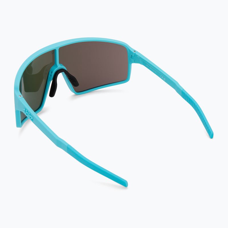 Bliz P001 matte türkis/grün/blaugrün revo Sonnenbrille 2