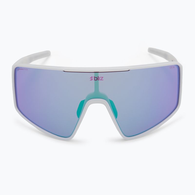 Bliz P001 Nano Optics Nordic Light matt weiß/begonien/violett blau multi Sonnenbrille 3