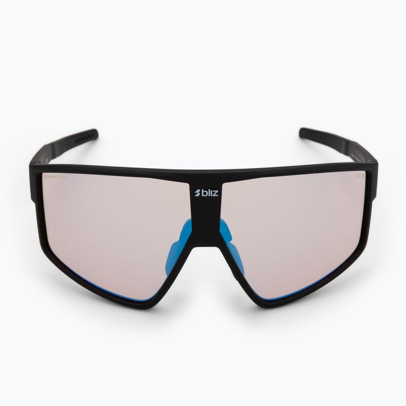 Bliz P002 Nano Optics Nordic Light matt schwarz/koralle/orange blau multi Sonnenbrille 3