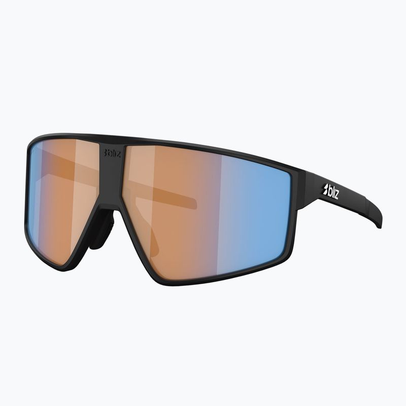 Bliz P002 Nano Optics Nordic Light matt schwarz/koralle/orange blau multi Sonnenbrille