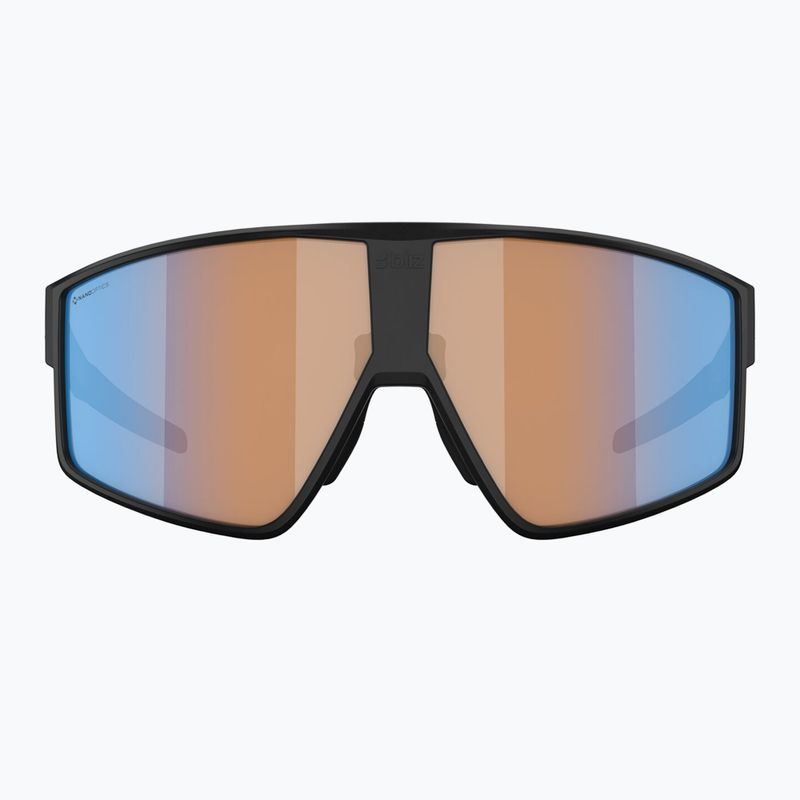 Bliz P002 Nano Optics Nordic Light matt schwarz/koralle/orange blau multi Sonnenbrille 2