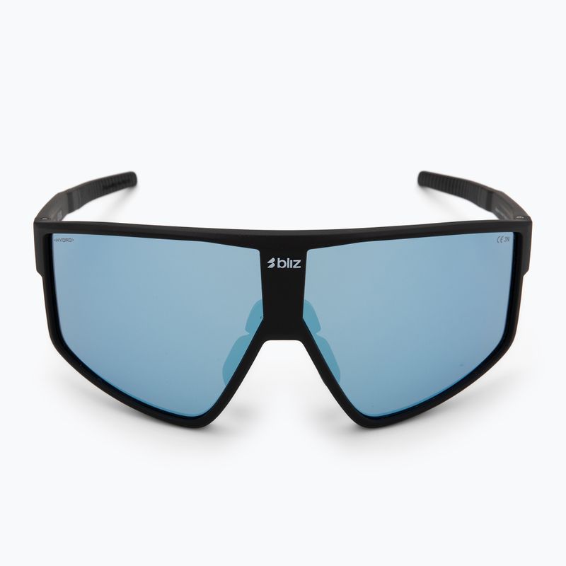 Bliz P002 mattschwarze/rauch-eisblaue Sonnenbrille 3