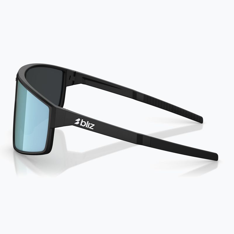 Bliz P002 mattschwarze/rauch-eisblaue Sonnenbrille 4