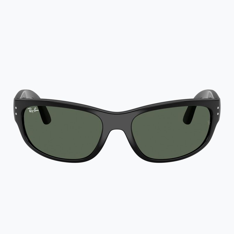 Kinder-Sonnenbrille Ray-Ban Balorama Bio Based black/dark green 2