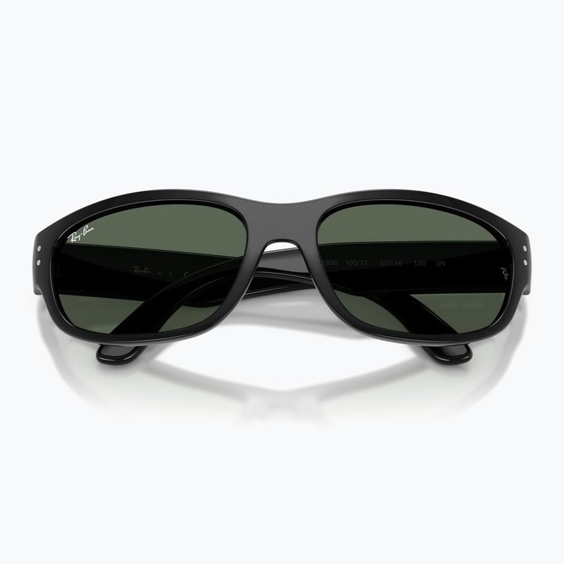 Kinder-Sonnenbrille Ray-Ban Balorama Bio Based black/dark green 3