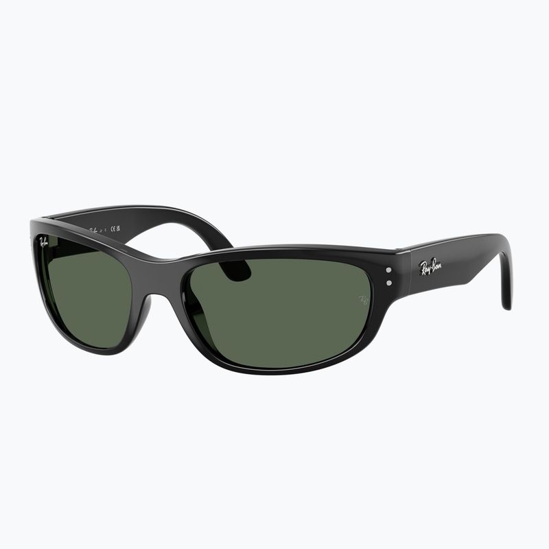 Kinder-Sonnenbrille Ray-Ban Balorama Bio Based black/dark green 4