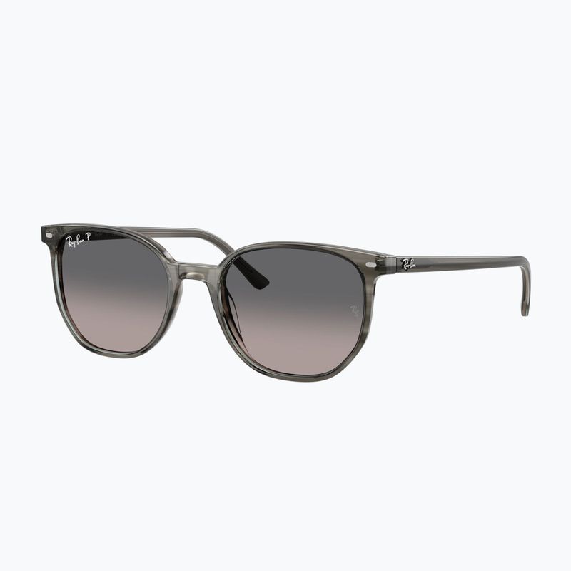 Sonnenbrille Ray-Ban Elliot grey/grey gradient polarized 4
