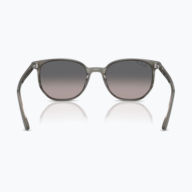 Sonnenbrille Ray-Ban Elliot grey/grey gradient polarized 5