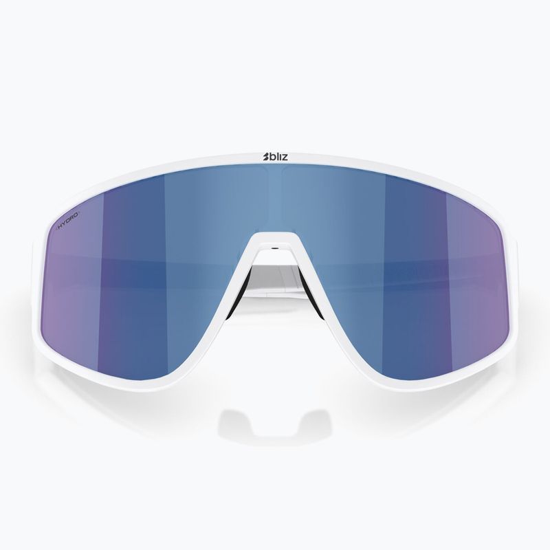 Sonnenbrille Bliz A004 matte white/grey blue mirror 3