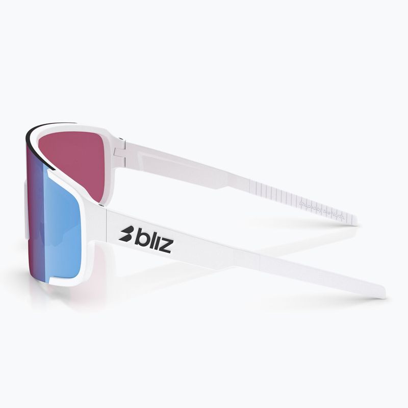 Sonnenbrille Bliz P003 Small Nano Optics Nordic Light matte white/begonia/violet blue multi 4