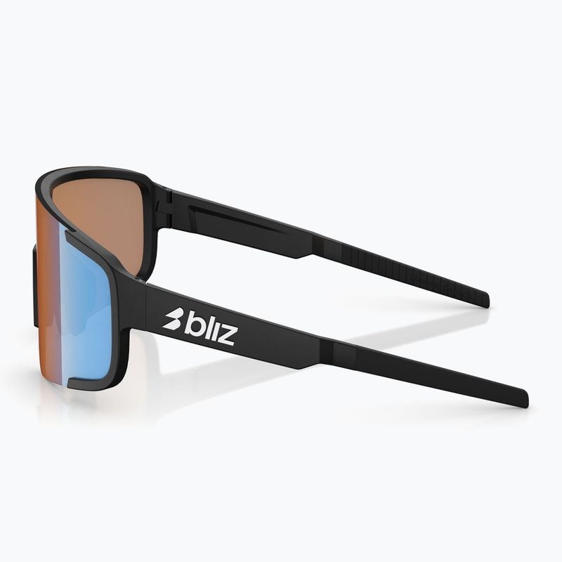 Sonnenbrille Bliz P003 Small Nano Optics Nordic Light matte black/coral/orange blue multi 4