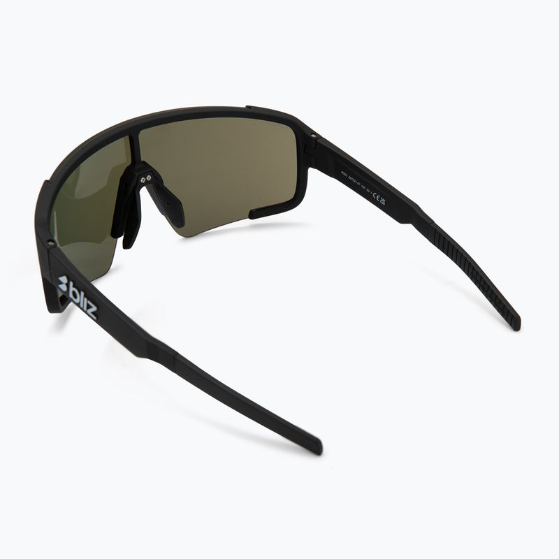 Sonnenbrille Bliz P003 matte black/grey blue mirror 2
