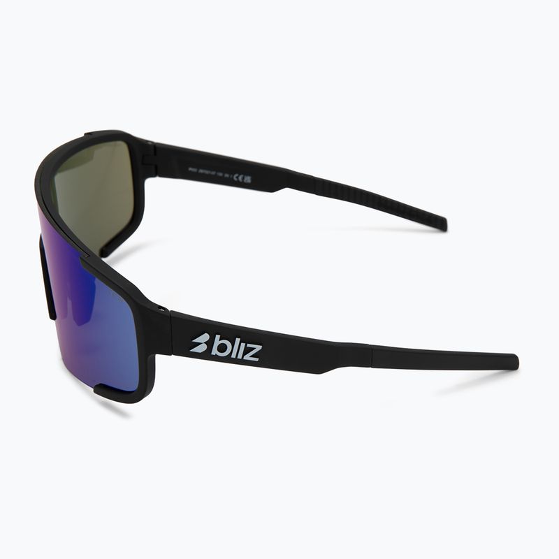 Sonnenbrille Bliz P003 matte black/grey blue mirror 4