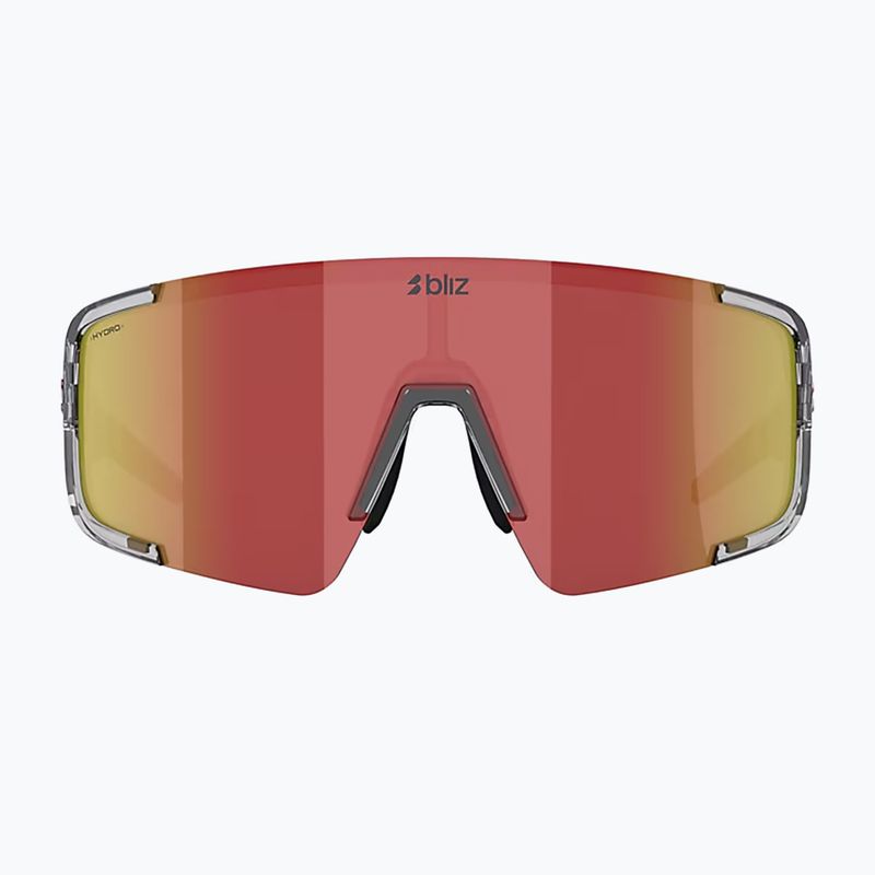 Sonnenbrille Bliz P003 transparent dark grey/brown red multi 2